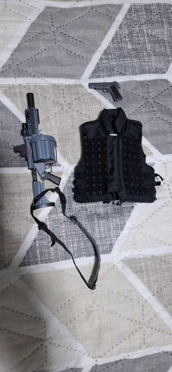 Ascessorios P/Custom Boneco 1/6 (Ler)