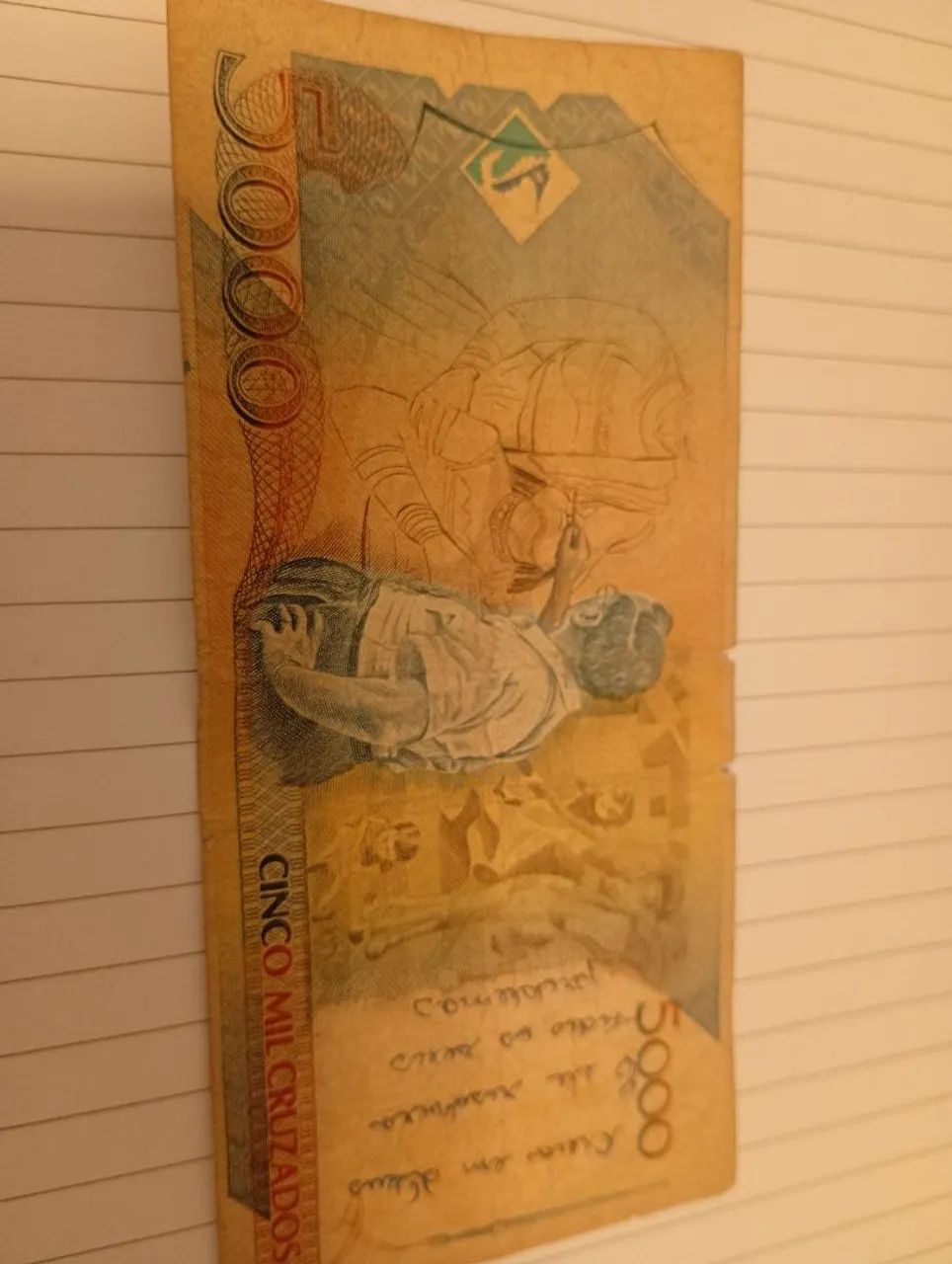 Nota 5.000 cruzados - Foto 2