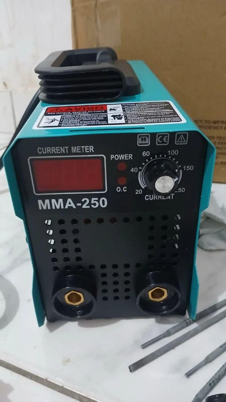 Máquina de solda 250a 110v zero  - Foto 3