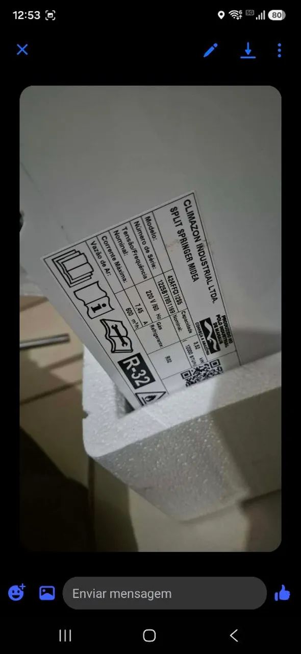 AR CONDICIONADO MIDEA 12BTUS  - Foto 4