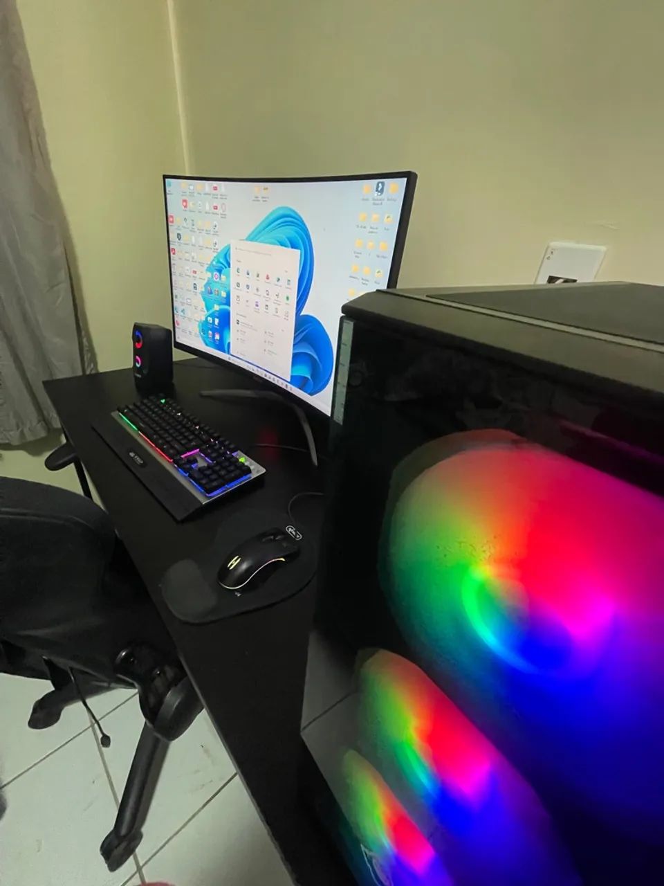 Pc Gamer Completo, Intel i5-10400F, GeForce RTX 4060 8GB - Foto 4