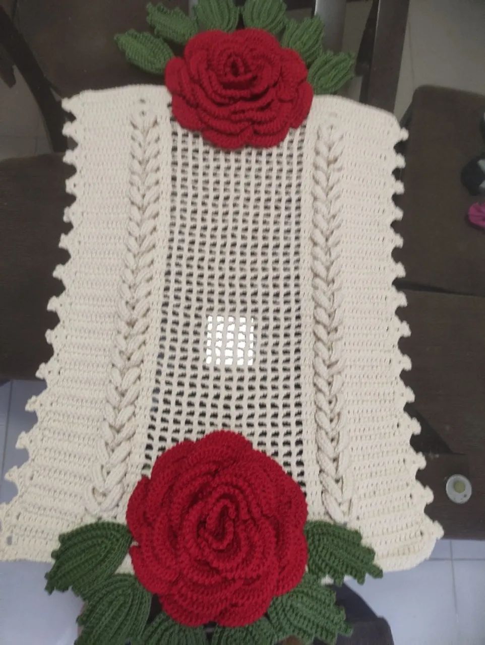 Trilho mesa mega rosa