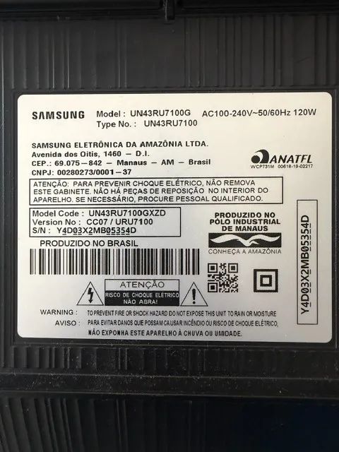 TV SAMSUNG 43  un43ru7100g - Foto 4