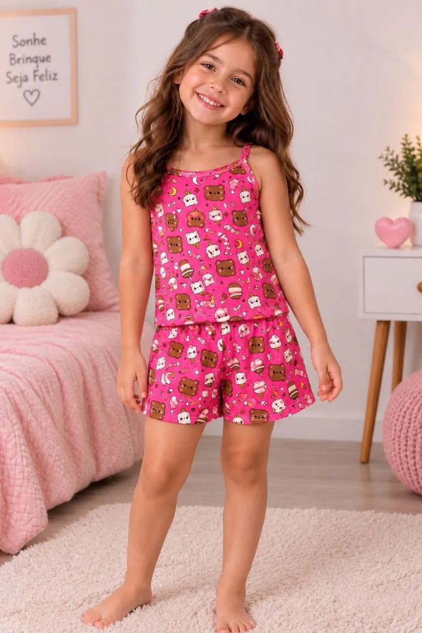 Vendo Pijamas infantil Menino e Menina - Foto 3