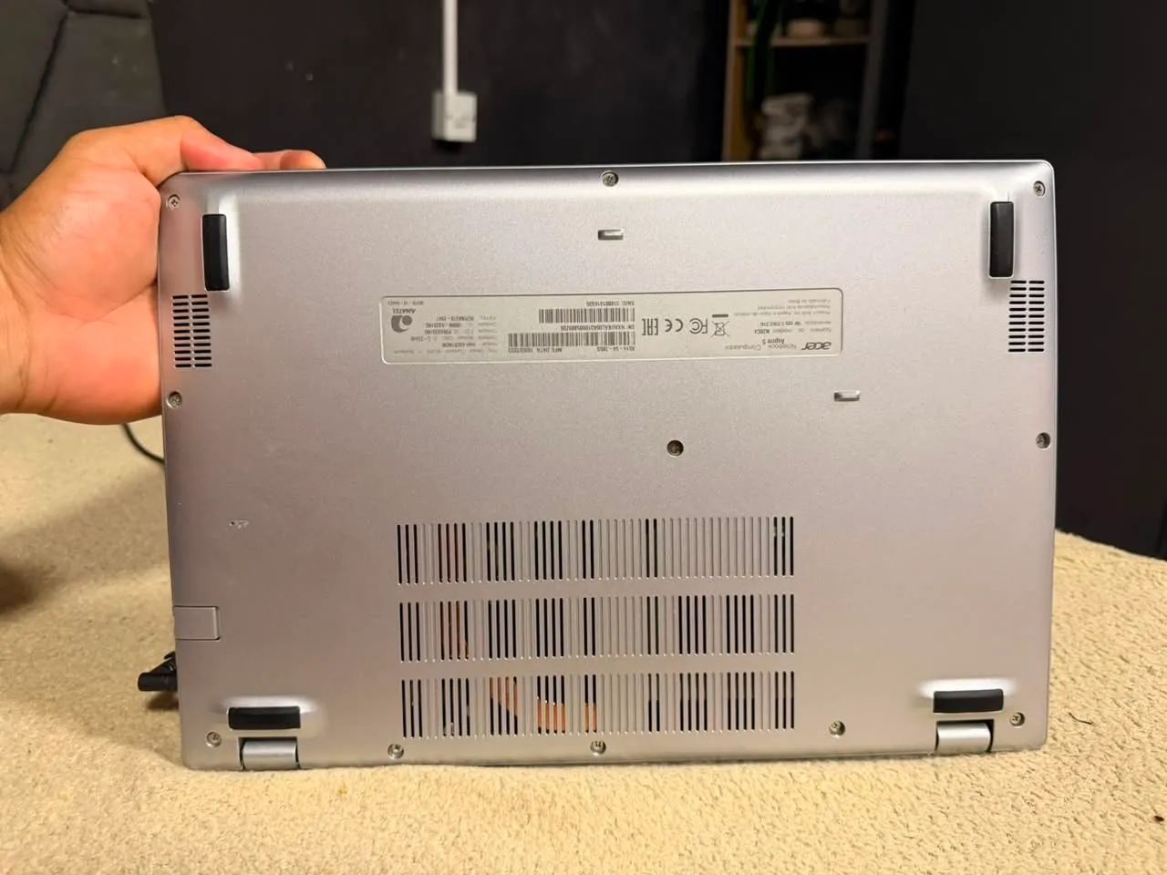 Notebook aspire 5 acer 