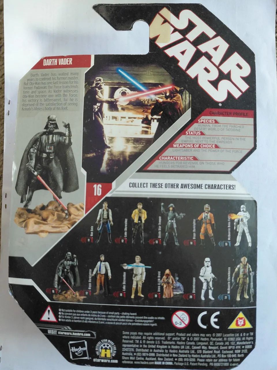 Vendo lote com 4 Action Figures de Star Wars da Hasbro  - Foto 5
