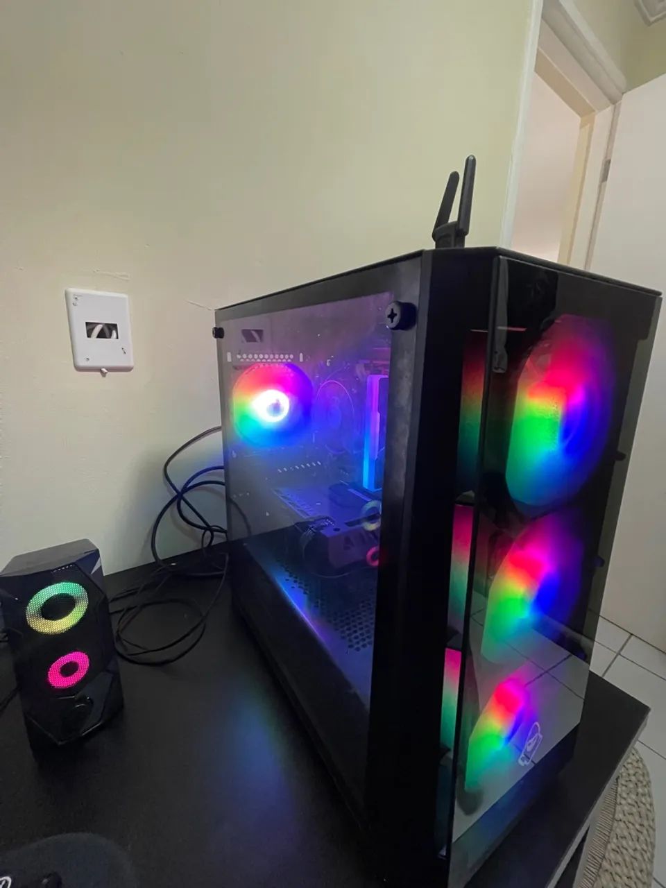 Pc Gamer Completo, Intel i5-10400F, GeForce RTX 4060 8GB