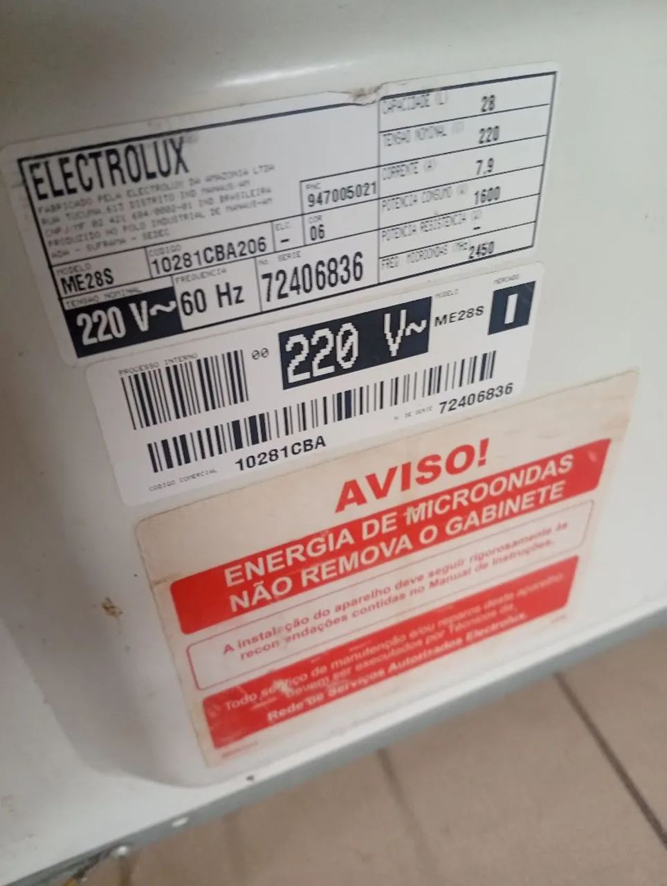 Microondas Eletrolux 28 litros - Foto 2