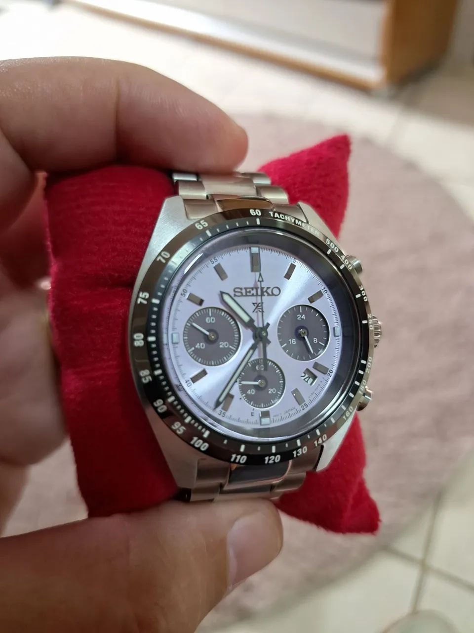 SEIKO SPEEDTIMER EDIÇÃO LIMITADA LILAS - Foto 2