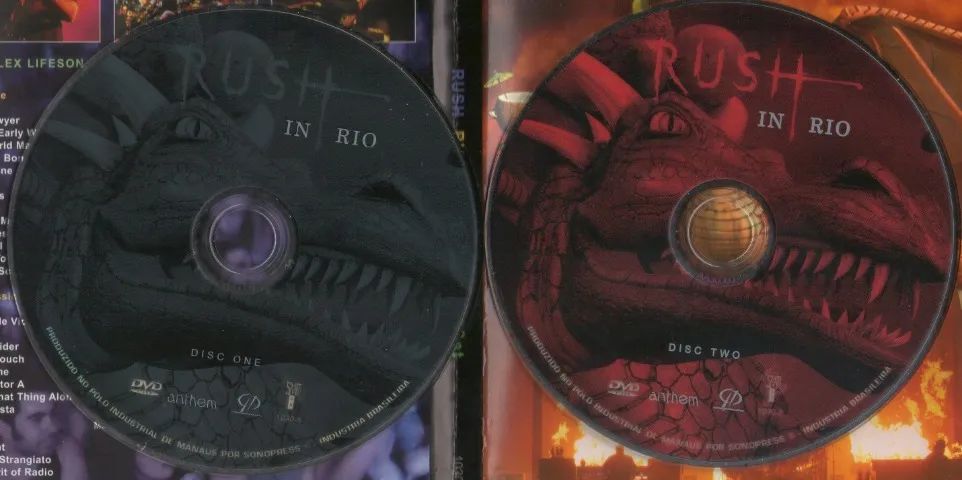 Dvd Rush - In Rio (duplo) - Foto 3