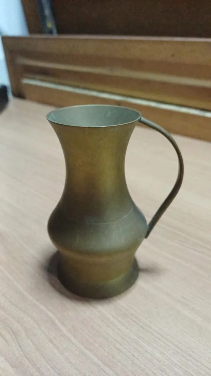 Conjunto de jarras vintage em latão - INDIANO - Foto 5