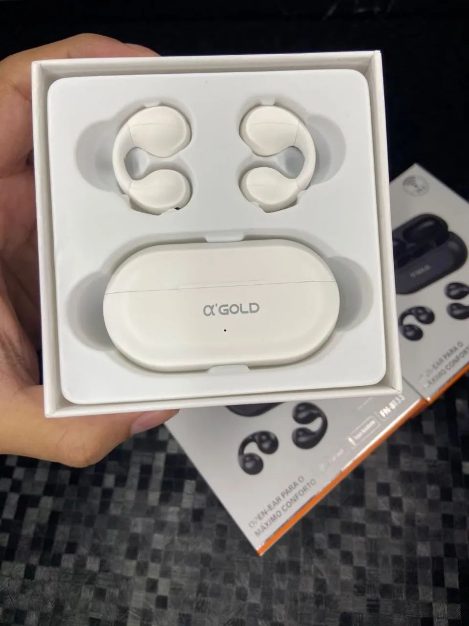 Fone Bluetooth Open-Ear ?'Gold Pro FN-BT33 - Foto 3