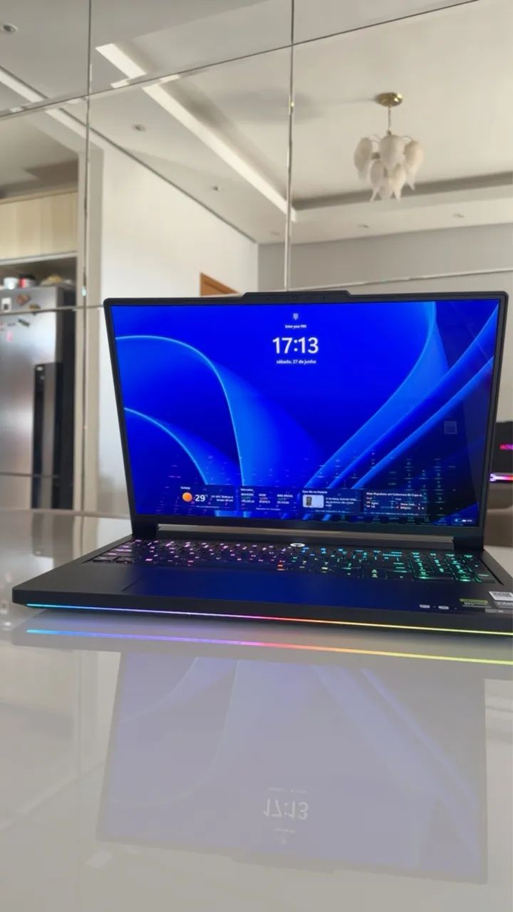 Lenovo Legion 7i Pro Gen 10 Lançamento - 64Gb RAM/1TB/Tela 16 OLED/RTX 5090! Novo!