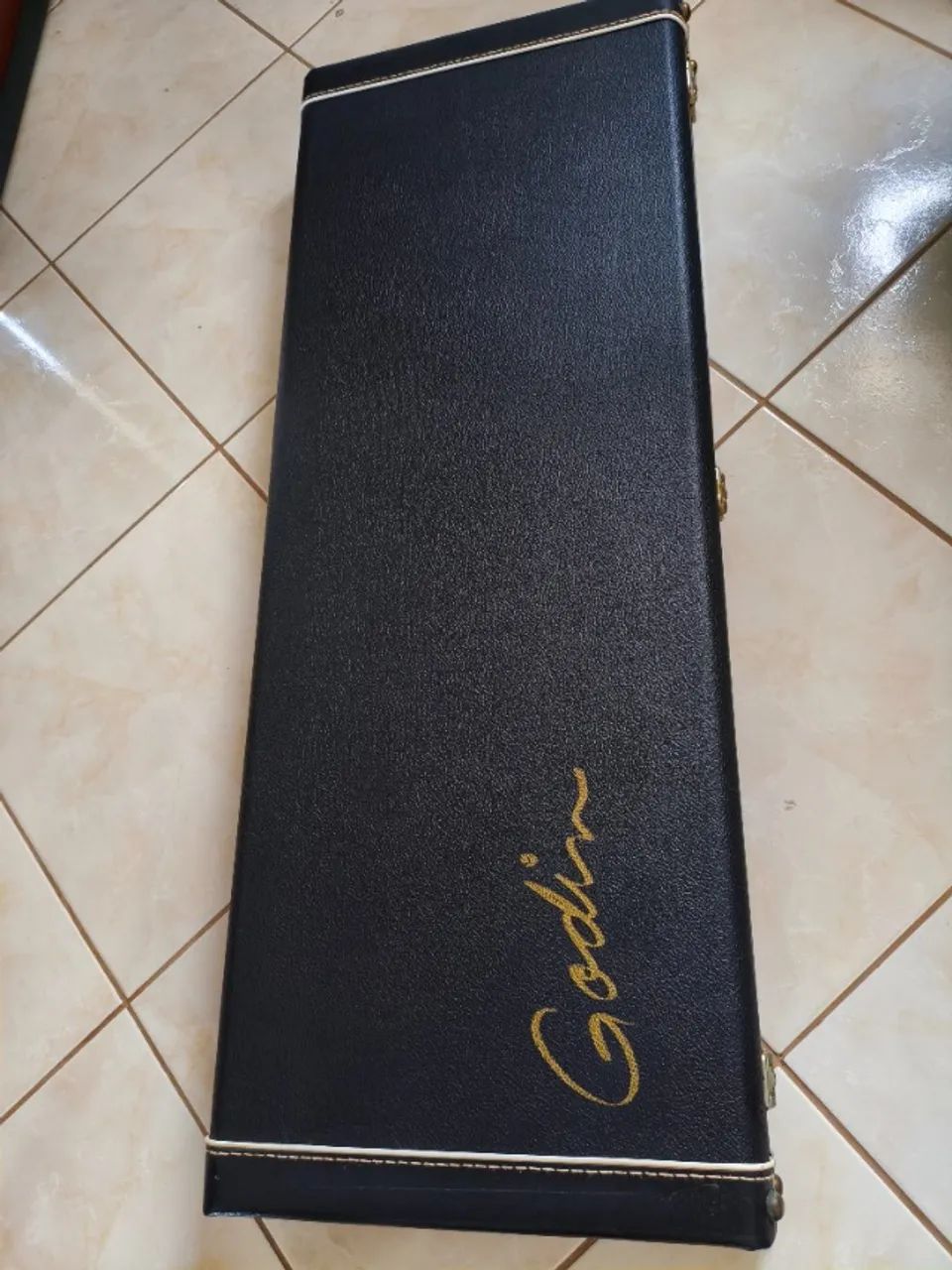 violão Godin Multiac SA / case original - Foto 4