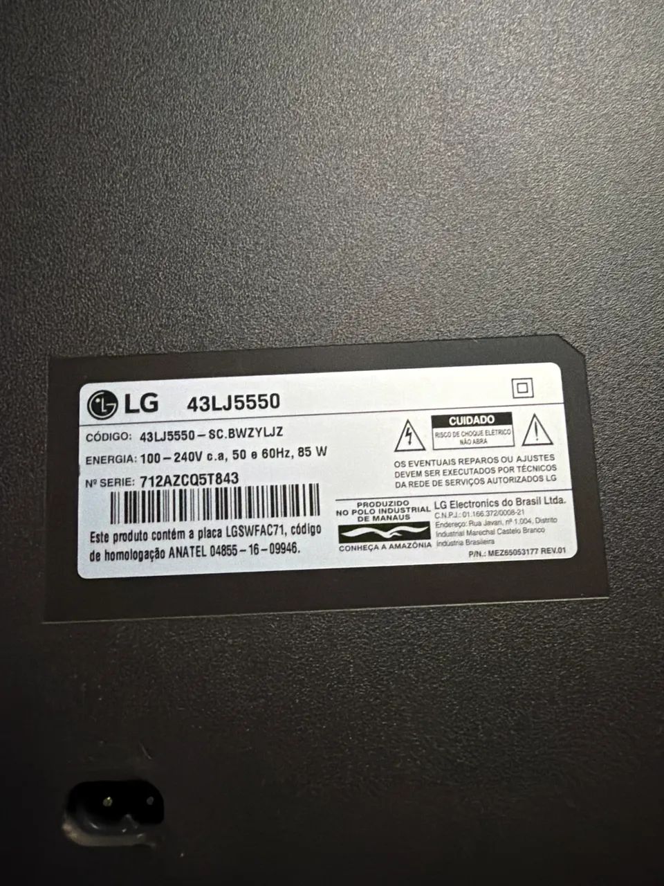 TV LG 43LJ5550, 43?, Full HD, Smart TV/WebOS. - Foto 3
