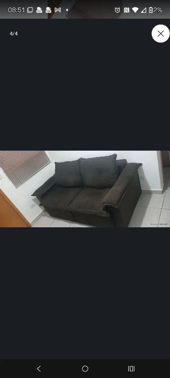 Sofá Seminovo - Foto 2