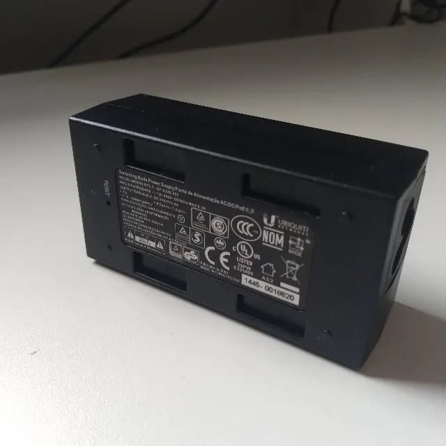 Fonte Poe 24V Ubiquiti Original Fast Ethernet - Foto 3