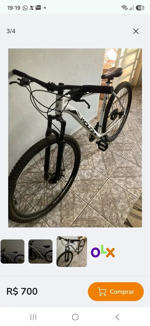 Bicicleta Aro 29 semi nova - Foto 5