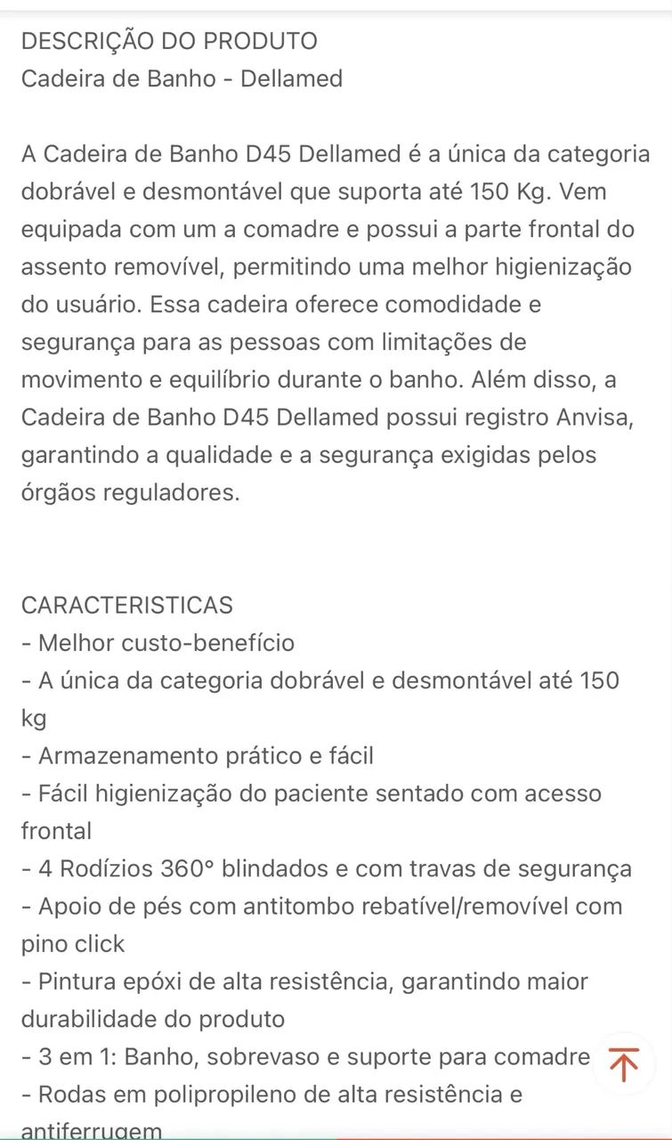 Cadeira de banho - Foto 4