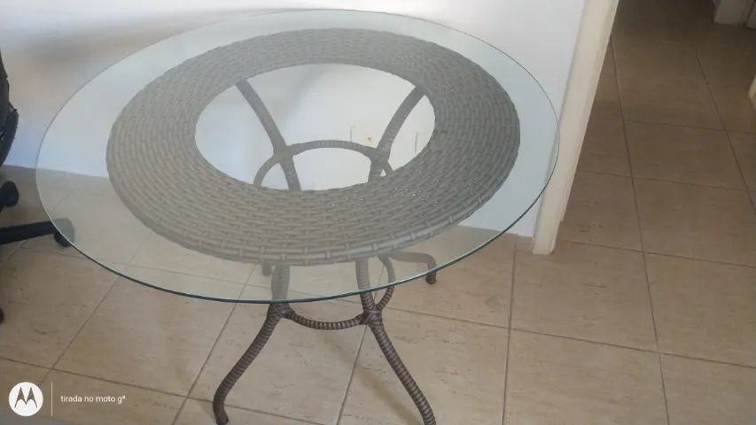 Mesa de jantar redonda