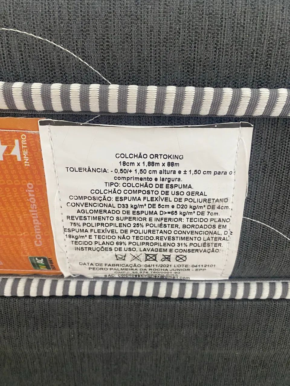 Cama box + colchão solteirão  - Foto 2