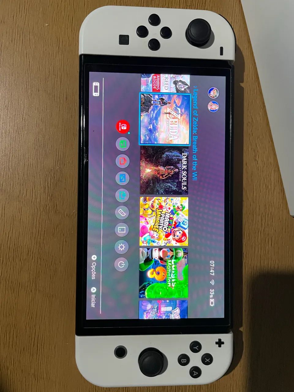 Nintendo Switch oled desbloqueado