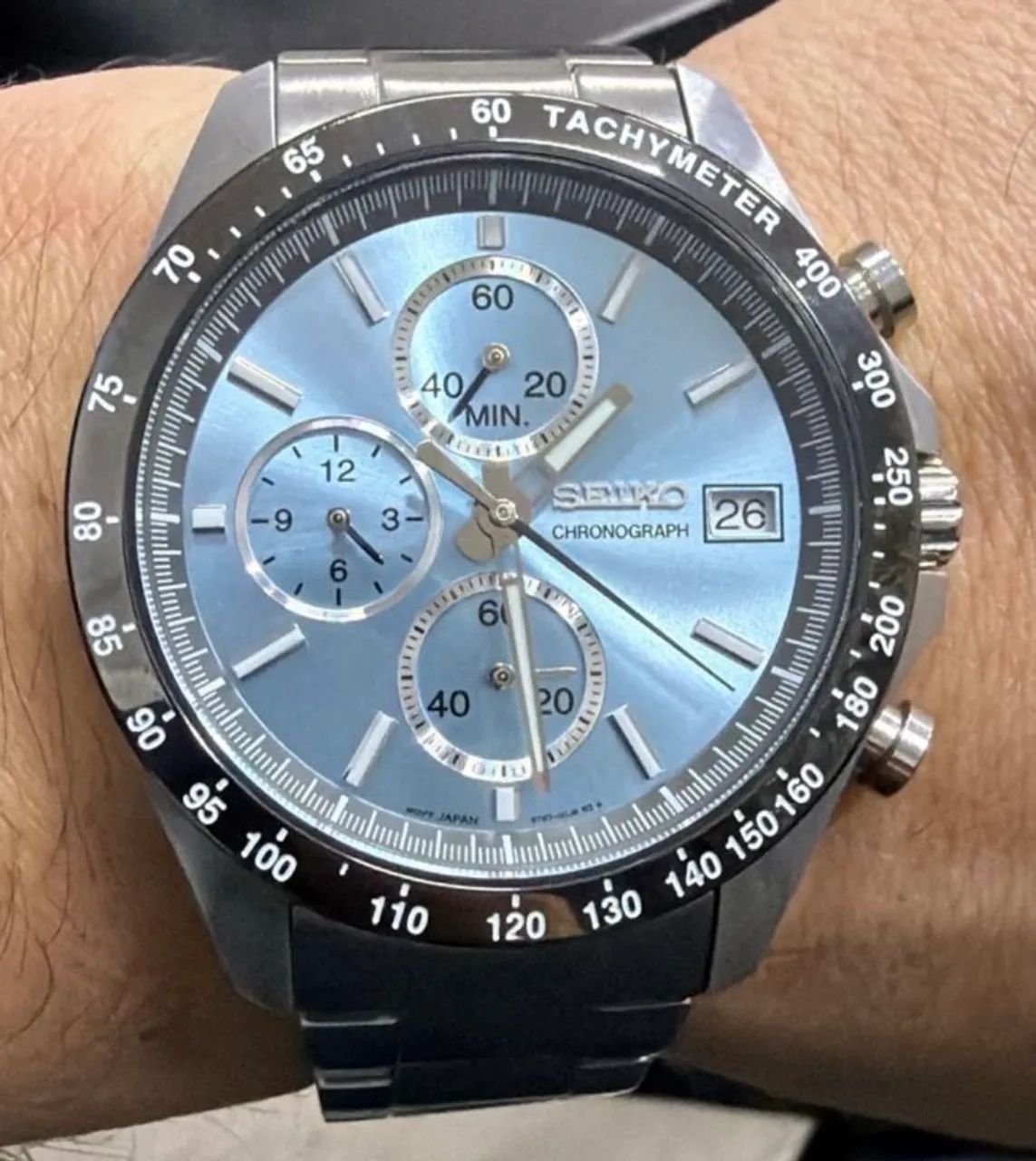 Relógio Seiko Chronograph Japão 