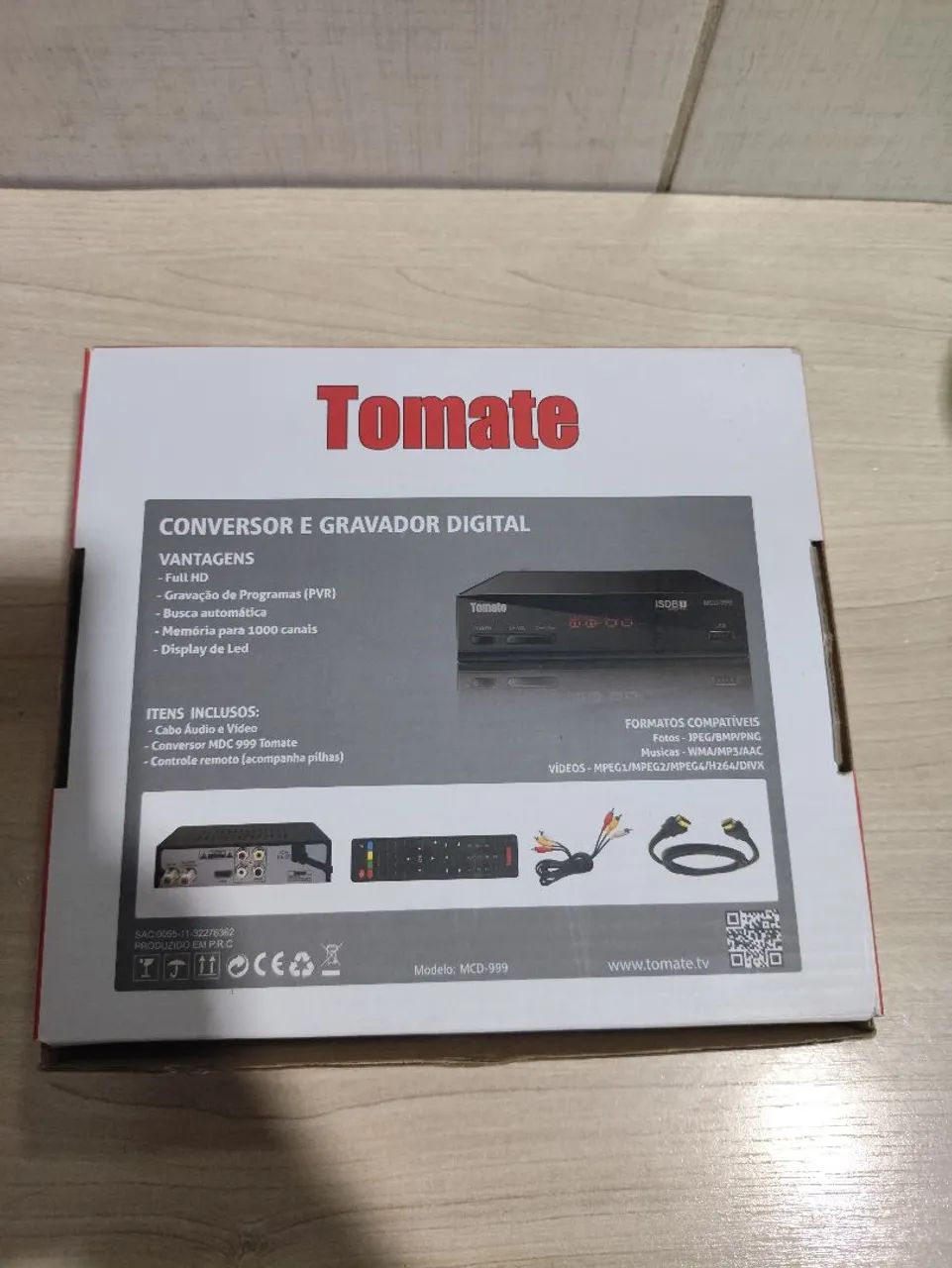 Conversor e Gravador Digital - Full HD + Gravação PVR - Foto 2