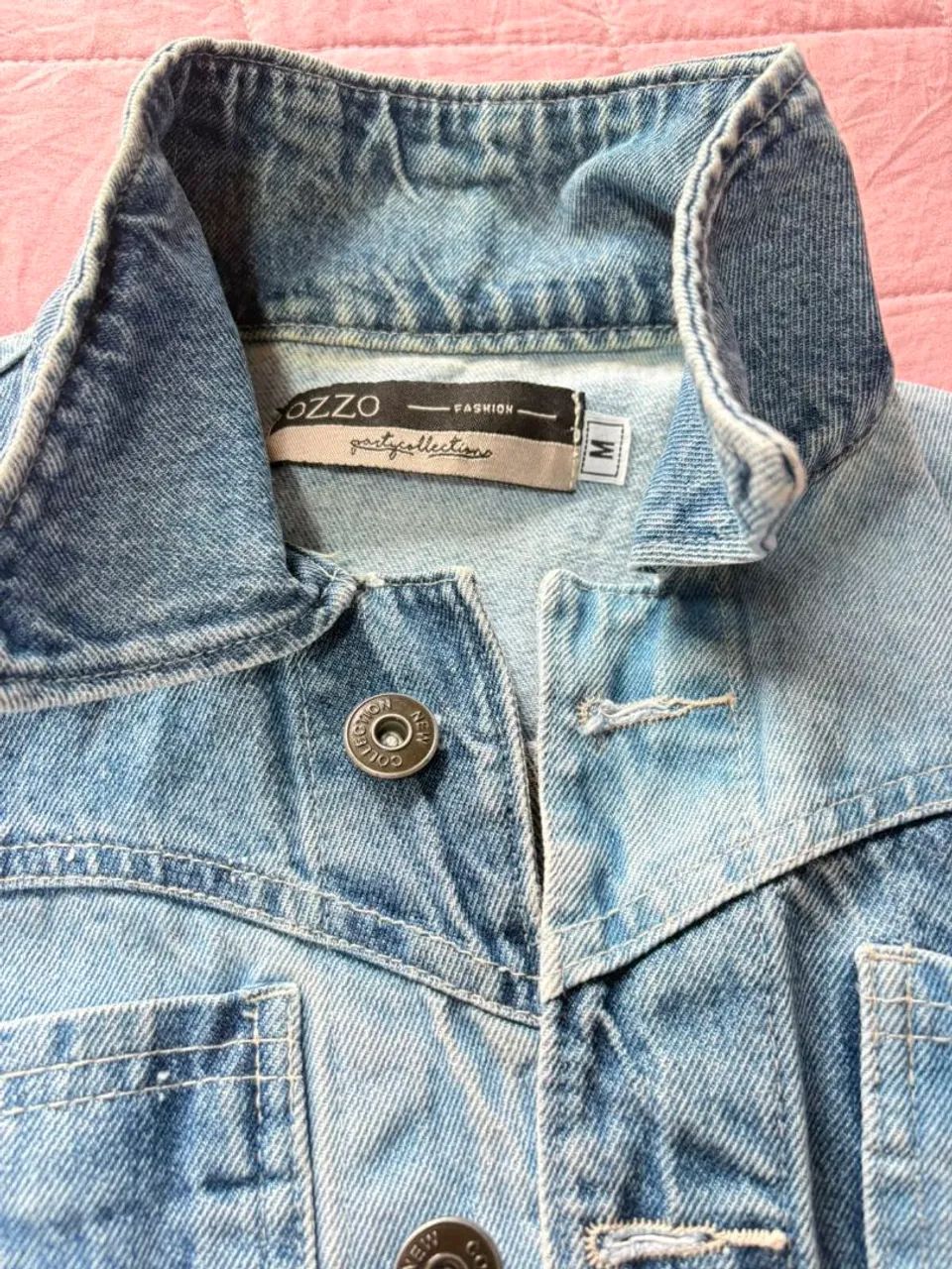Jaqueta jeans tamanho M - Foto 2