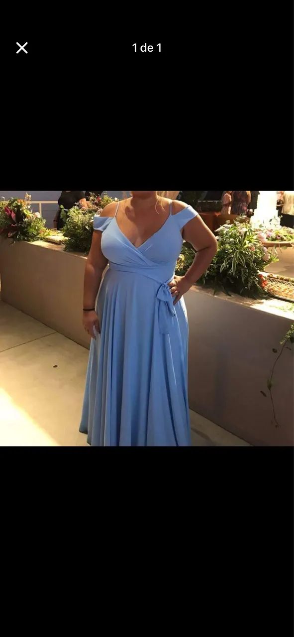 Vestido Azul Serenity G