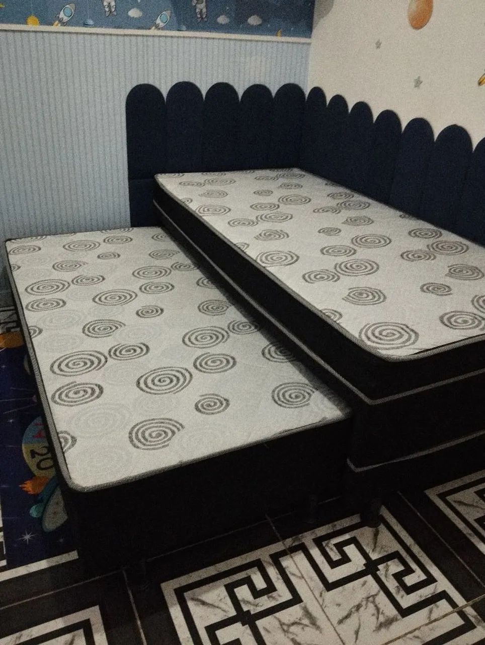 Cama box solteiro com auxiliar  - Foto 2