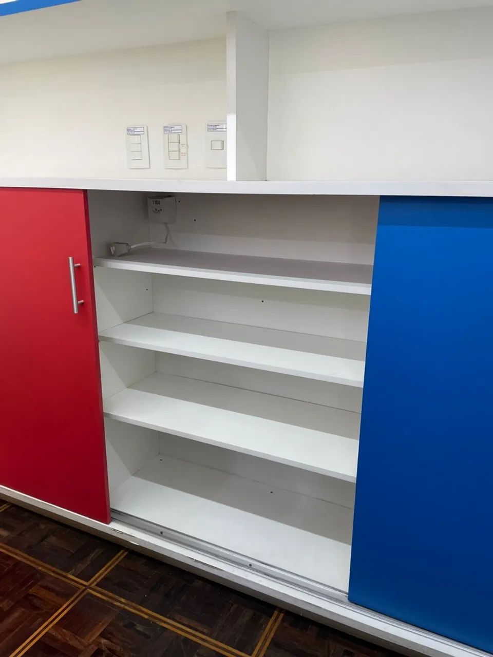 Expositor de Parede Colorido | 260x40x256 - Foto 2