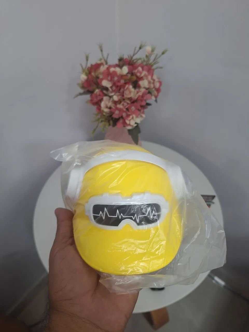 Suporte Celular Moto Com Proteção Solar Capacete  - Foto 4