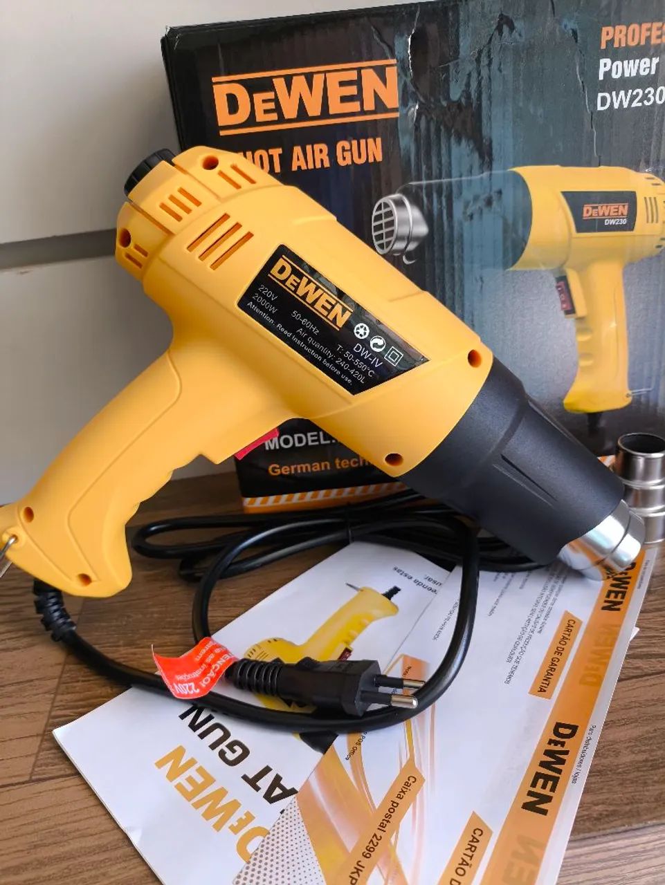Soprador Térmico Dewen 2000W