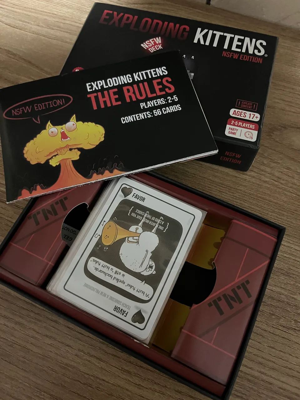Jogo Exploding Kittens - Versão Proibidão