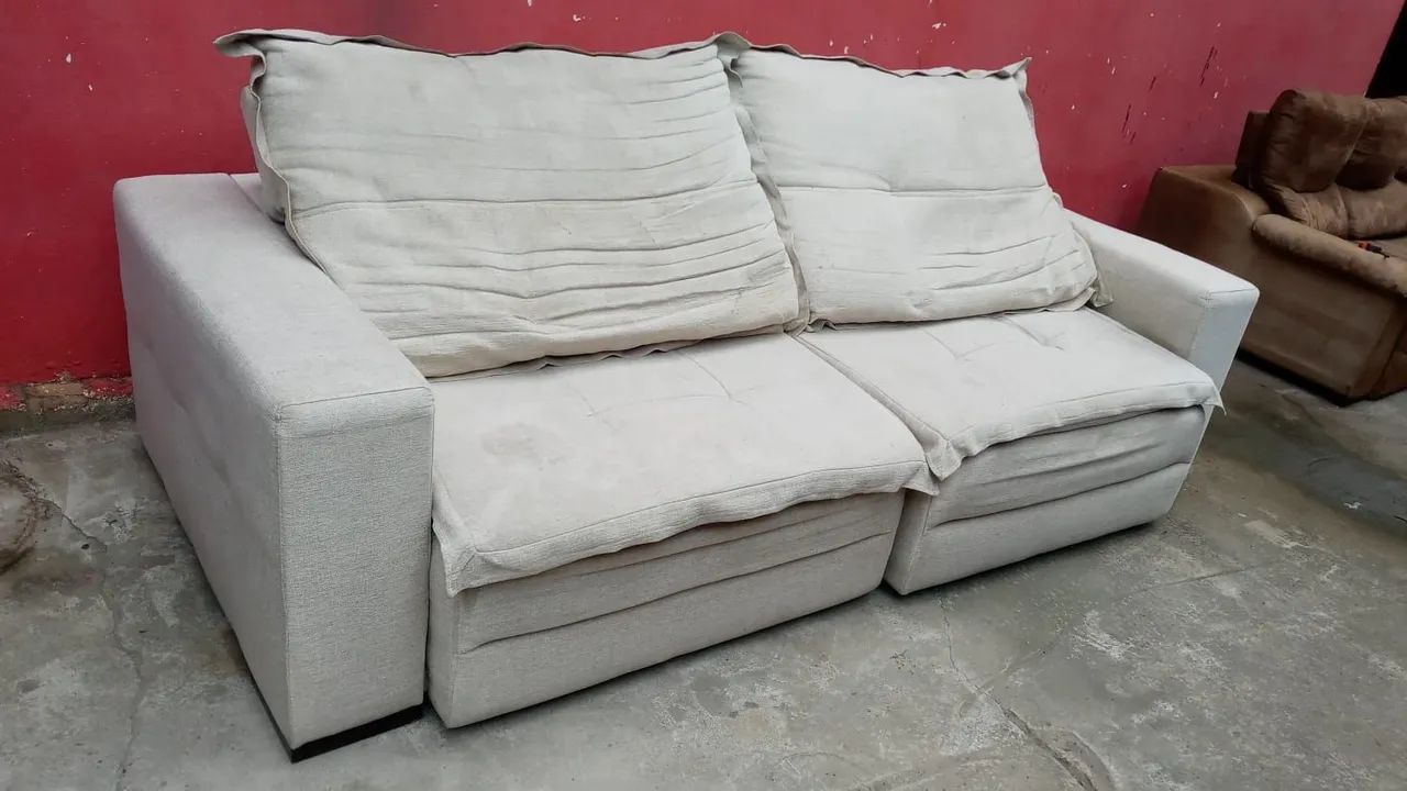 Sofá retrátil grande , entrega grátis  - Foto 5