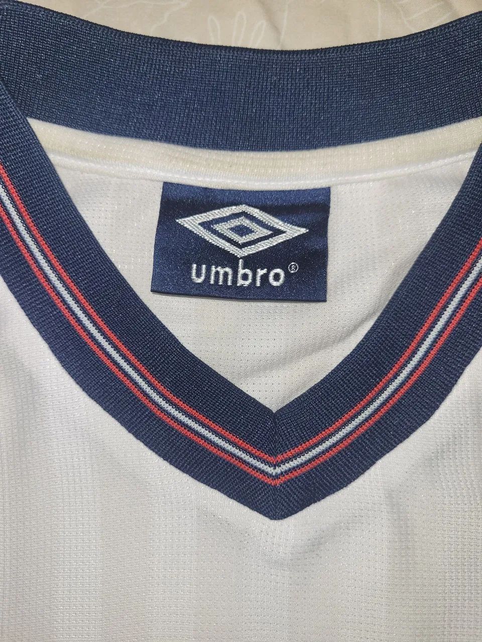 Camisa retro Inglaterra copa 86 oficial da umbro - Foto 5