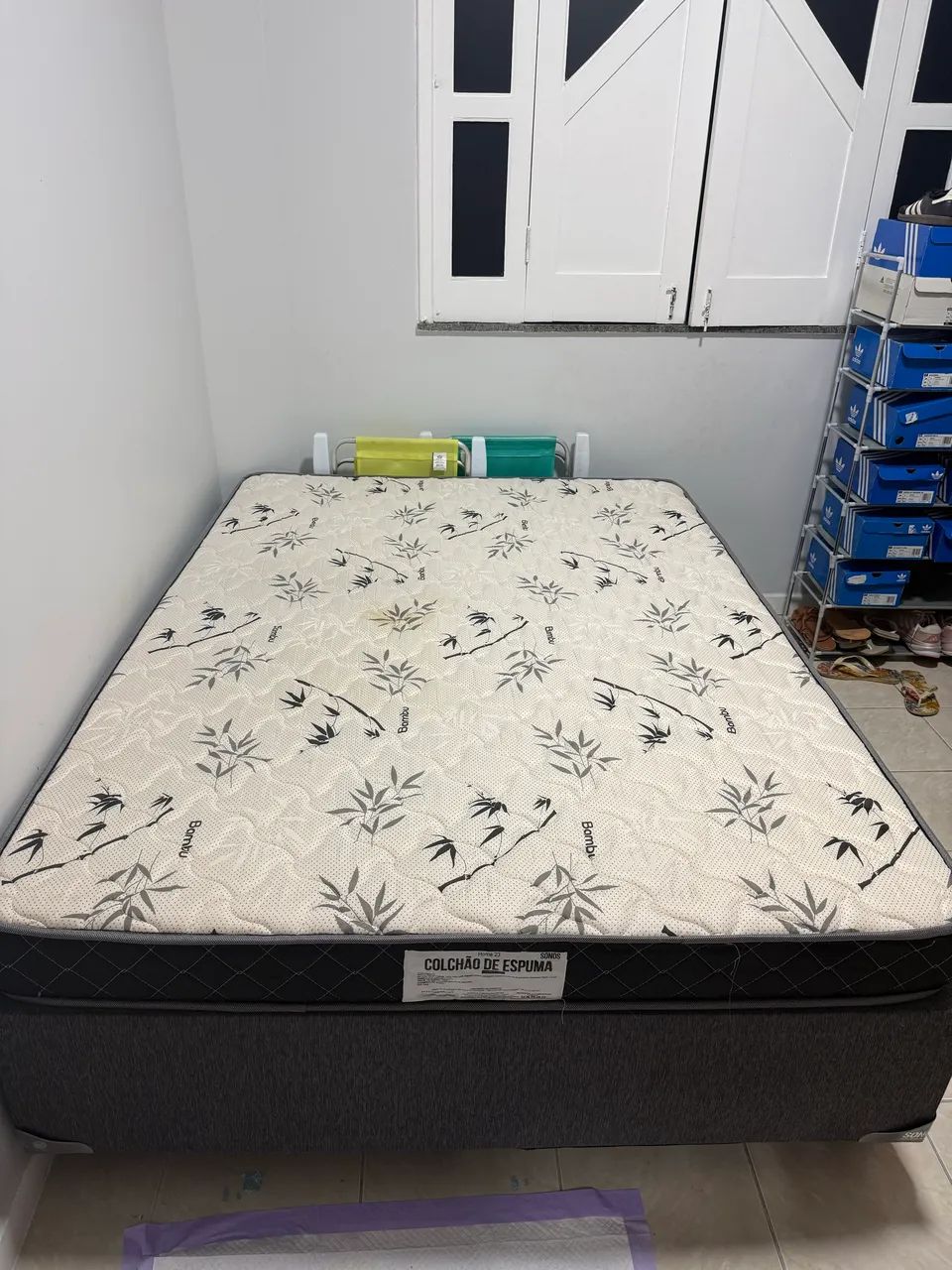 Cama de casal semi nova ortobom - Foto 2