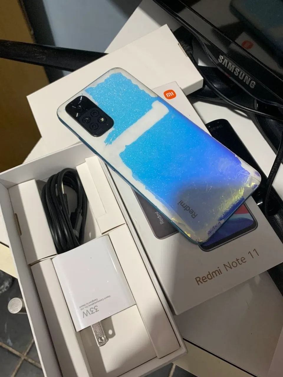 Redmi Note 11 Branco 128/6RAM - Foto 5