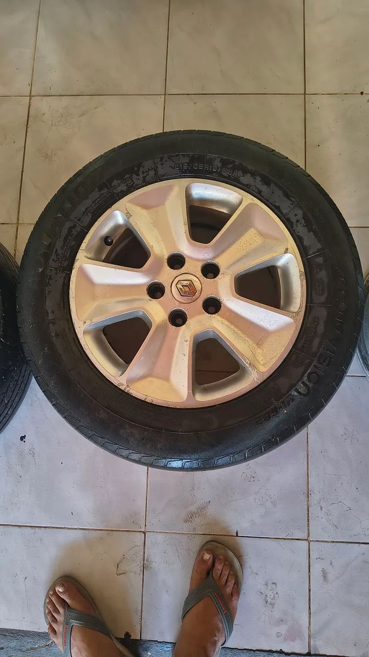 Jogo de rodas 16" original Duster 2016 - Foto 3