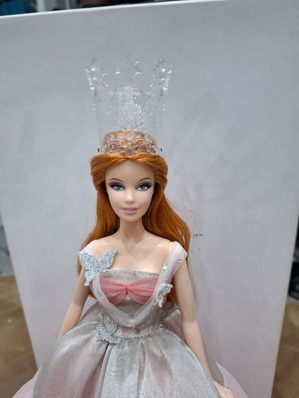 Boneca barbie collector o mágico de oz glinda - Foto 2