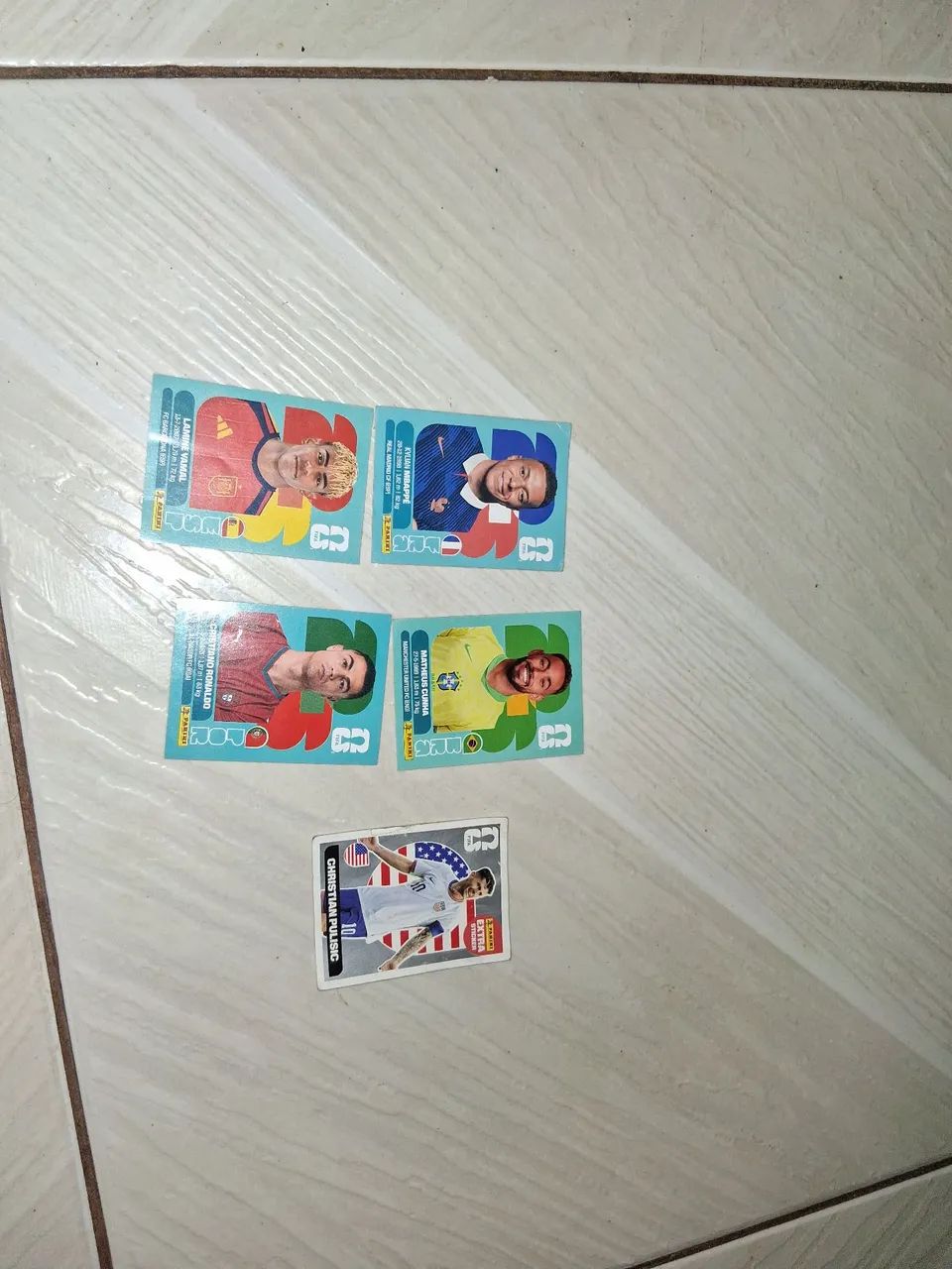 FIGURINHA DA COPA LEGEND 