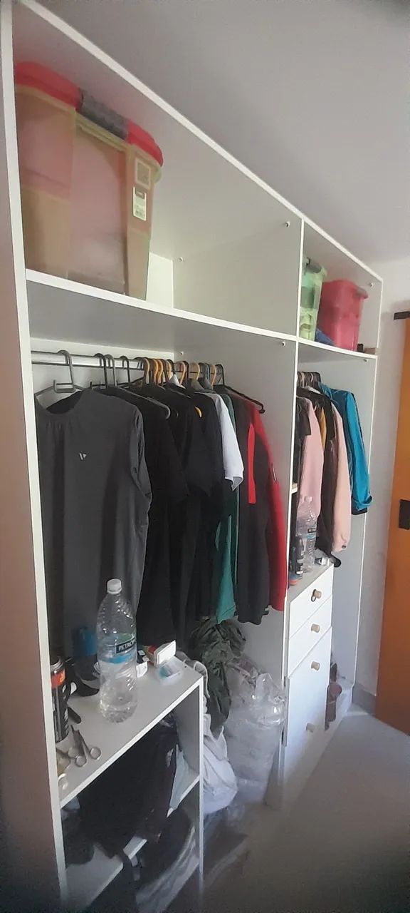 Closet em MDF branco  - Foto 2