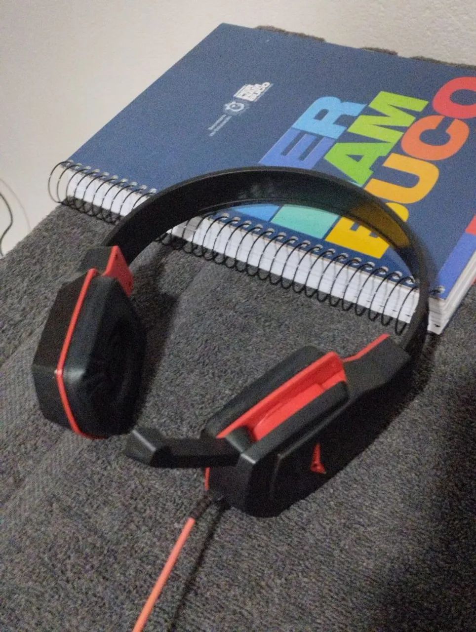 Fone Headset - Multilaser - Red Version