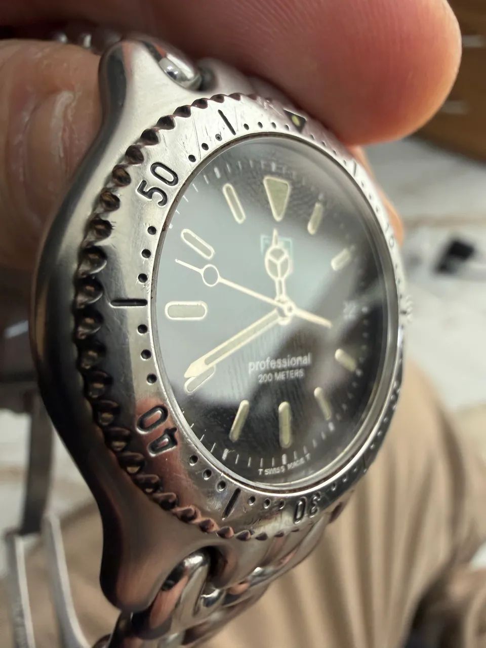 Tag heuer s/el 200 metros quartz ref 99.313-1 - Foto 2