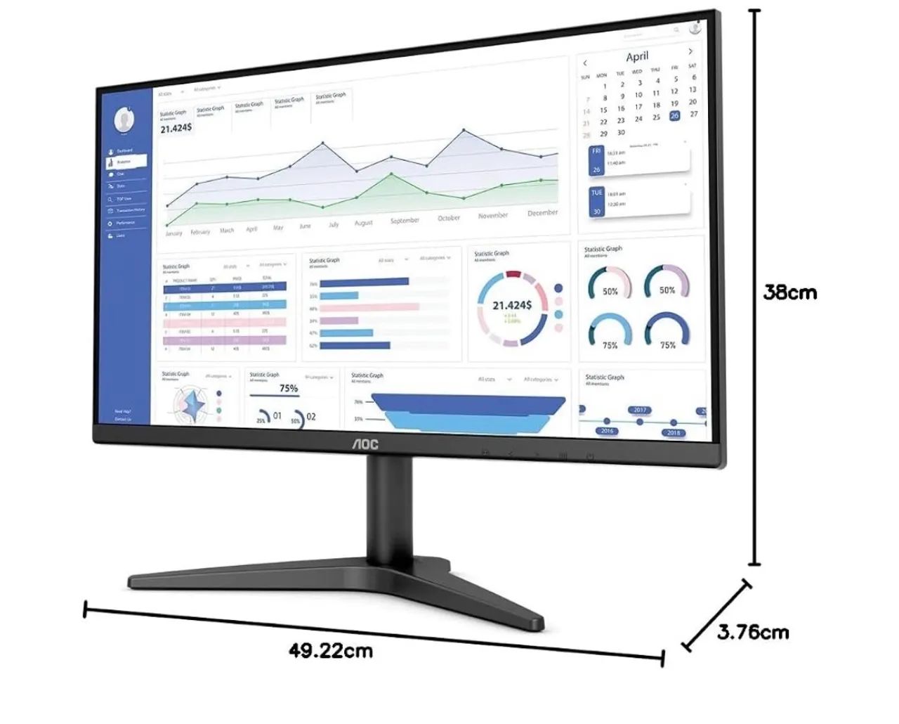 Monitor Gamer Aoc  - Foto 2