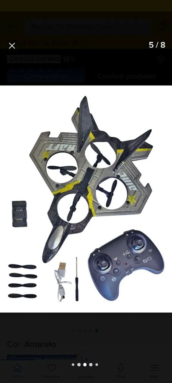 Avião drone de manobras  - Foto 3