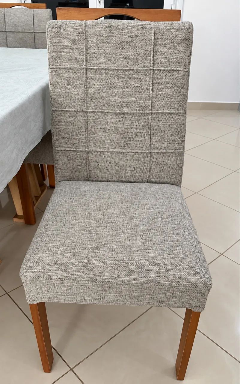 Cadeiras de Jantar Estofadas - Foto 2