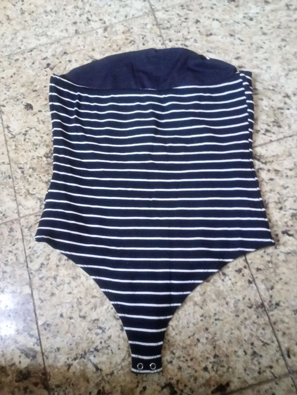 Body listrado tamanho gg - Foto 2