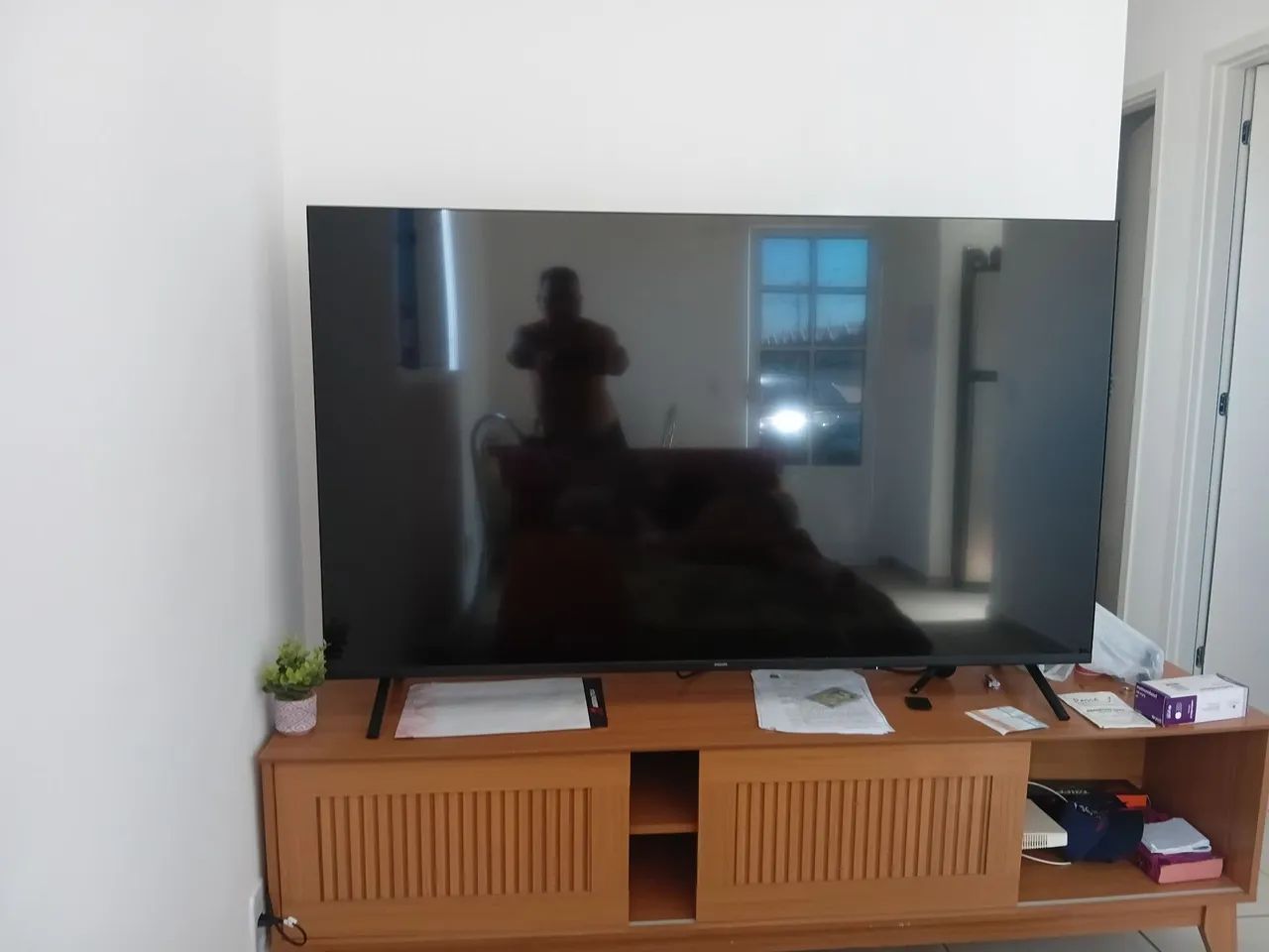 Vendo TV 65 polegadas treis meses de uso - Foto 2